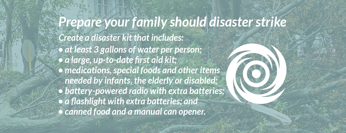 Create disaster kit graphic