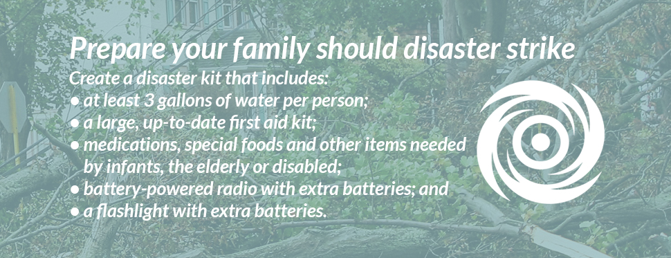 Create disaster kit graphic