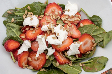 Strawberry Spinach Salad