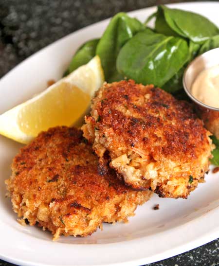 Crabcake entree