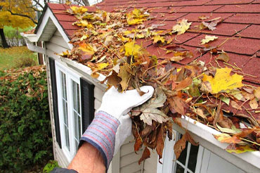 Clearing gutters