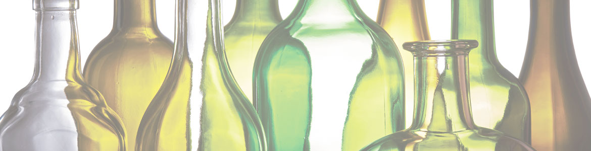 Glass bottles graphic