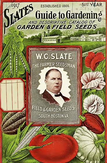W.C. Slate Seed Catalog