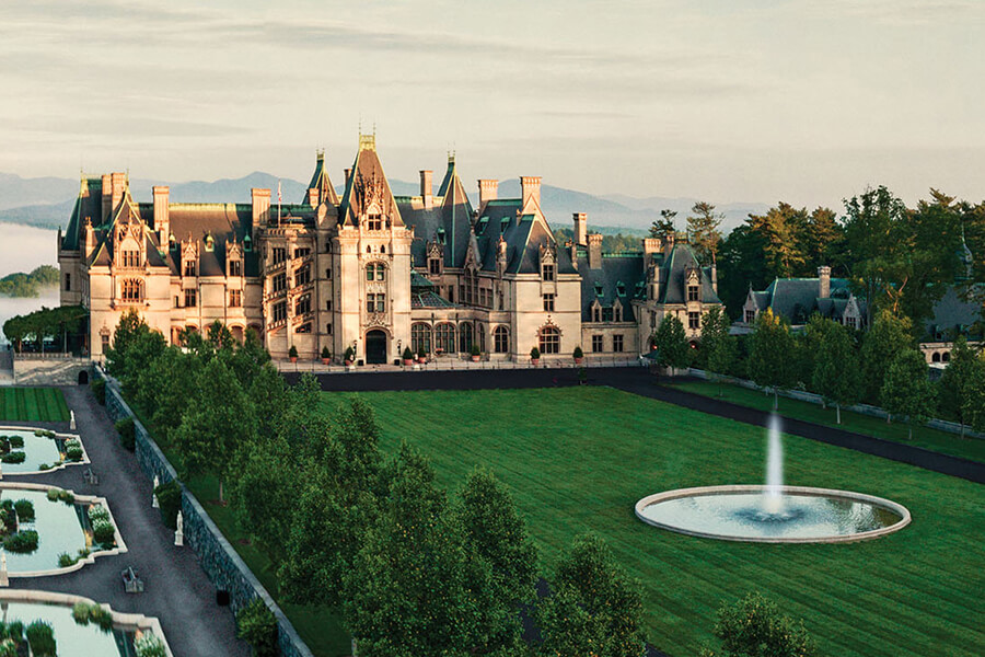 Biltmore mansion and grounds